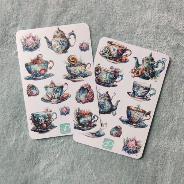 Washi-Stickbögen | "tea under the sea"