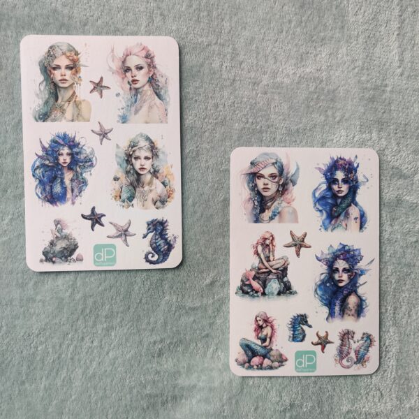 Washi-Stickbögen | "mermaids" – Bild 2