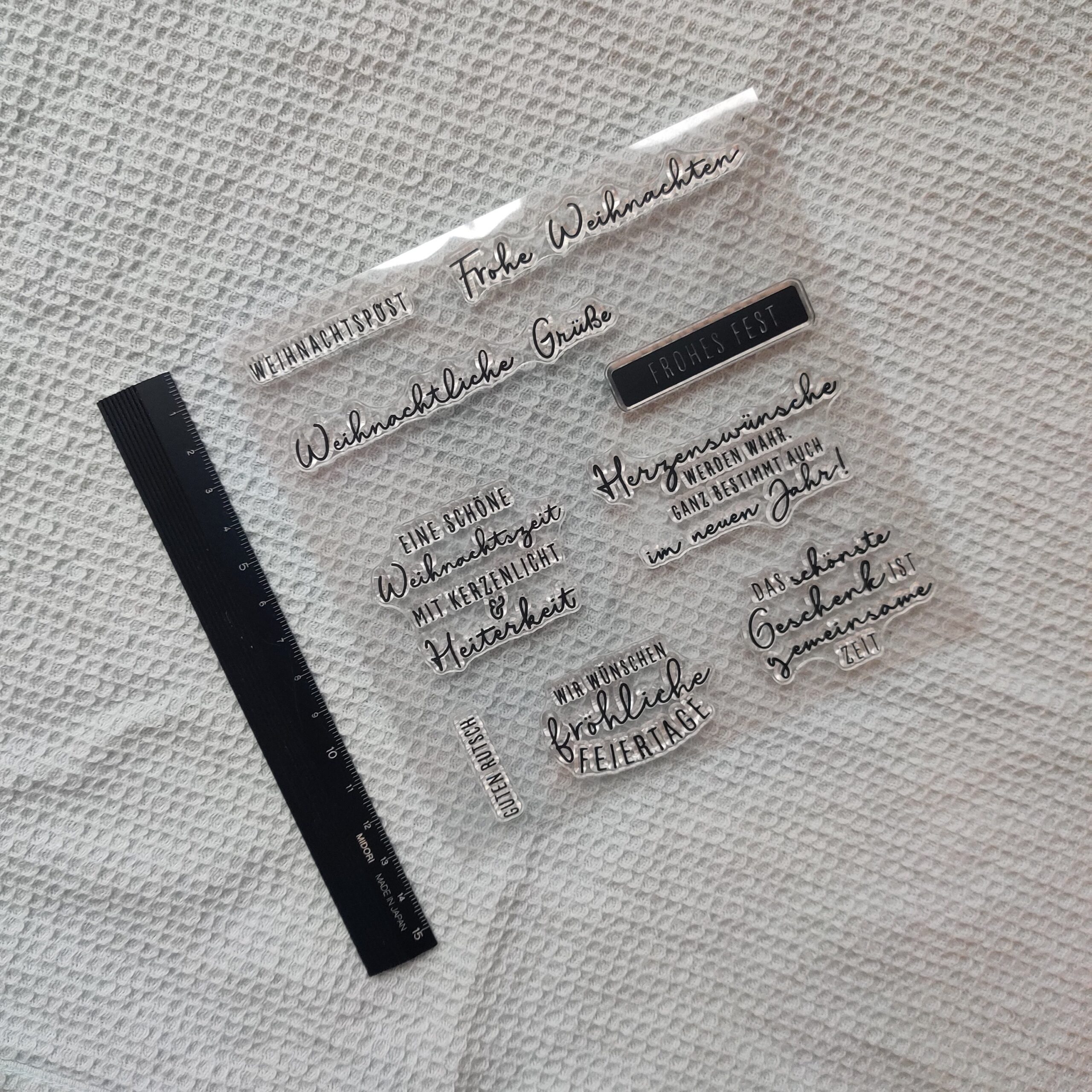 Clearstamps, Weihnachten – Bild 2