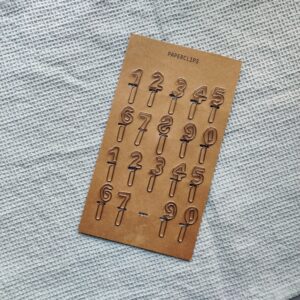 [teilweise gebraucht] Zahlenclips