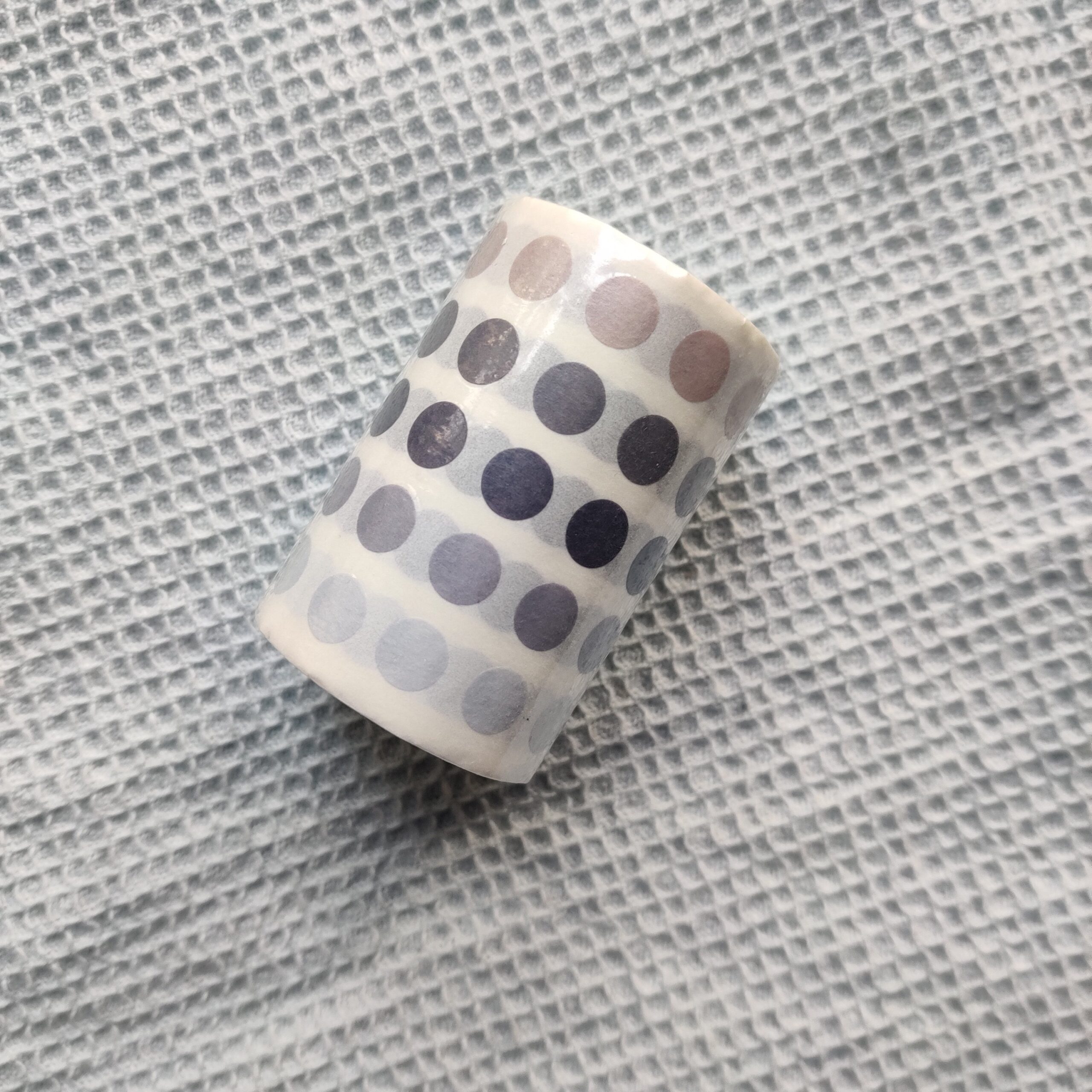 6mmx3m Punkte-Washi - pastel