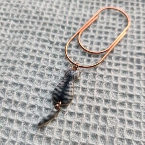 dangly Cat Charm & 5cm Clip