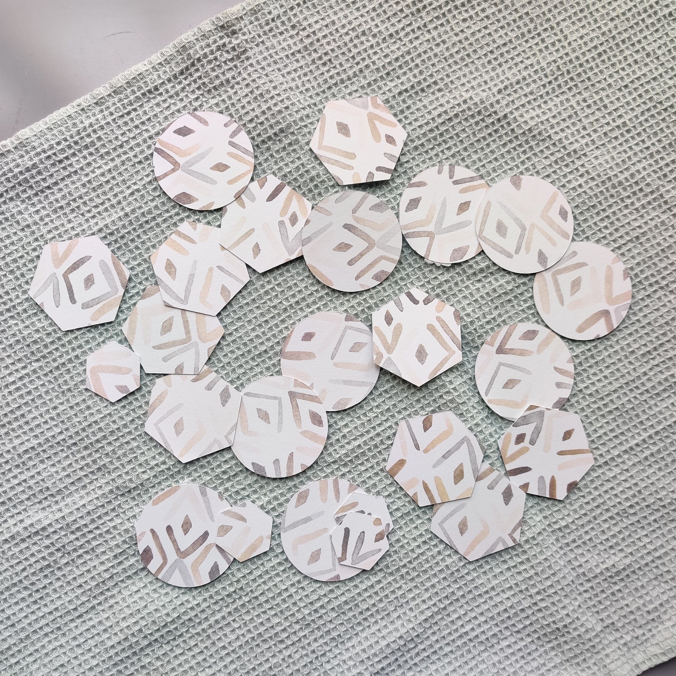 Papierset | Aztek (einseitig bedruckt)