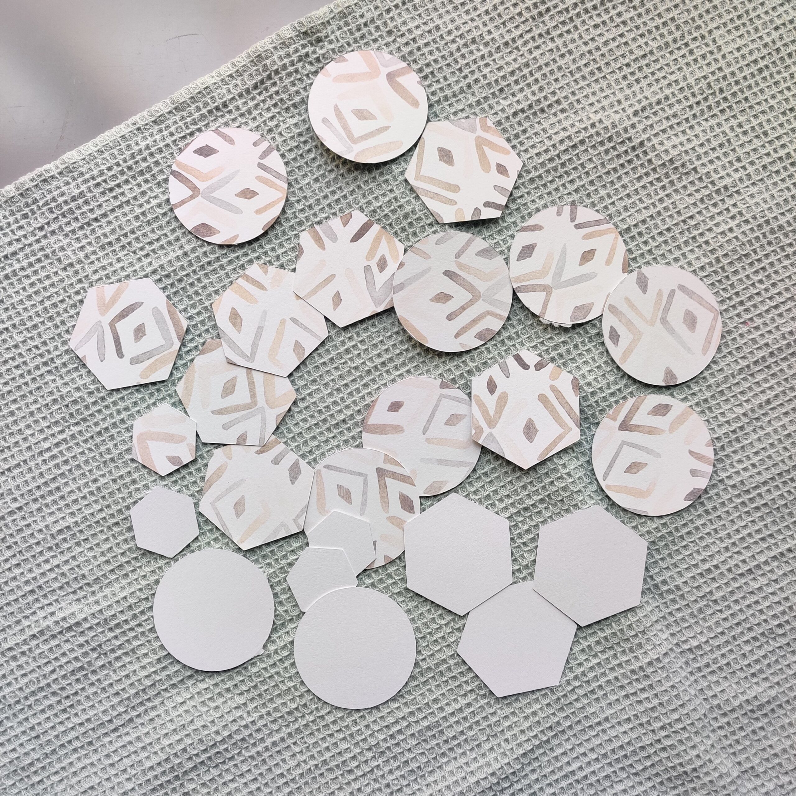 Papierset | Aztek (einseitig bedruckt) – Bild 2