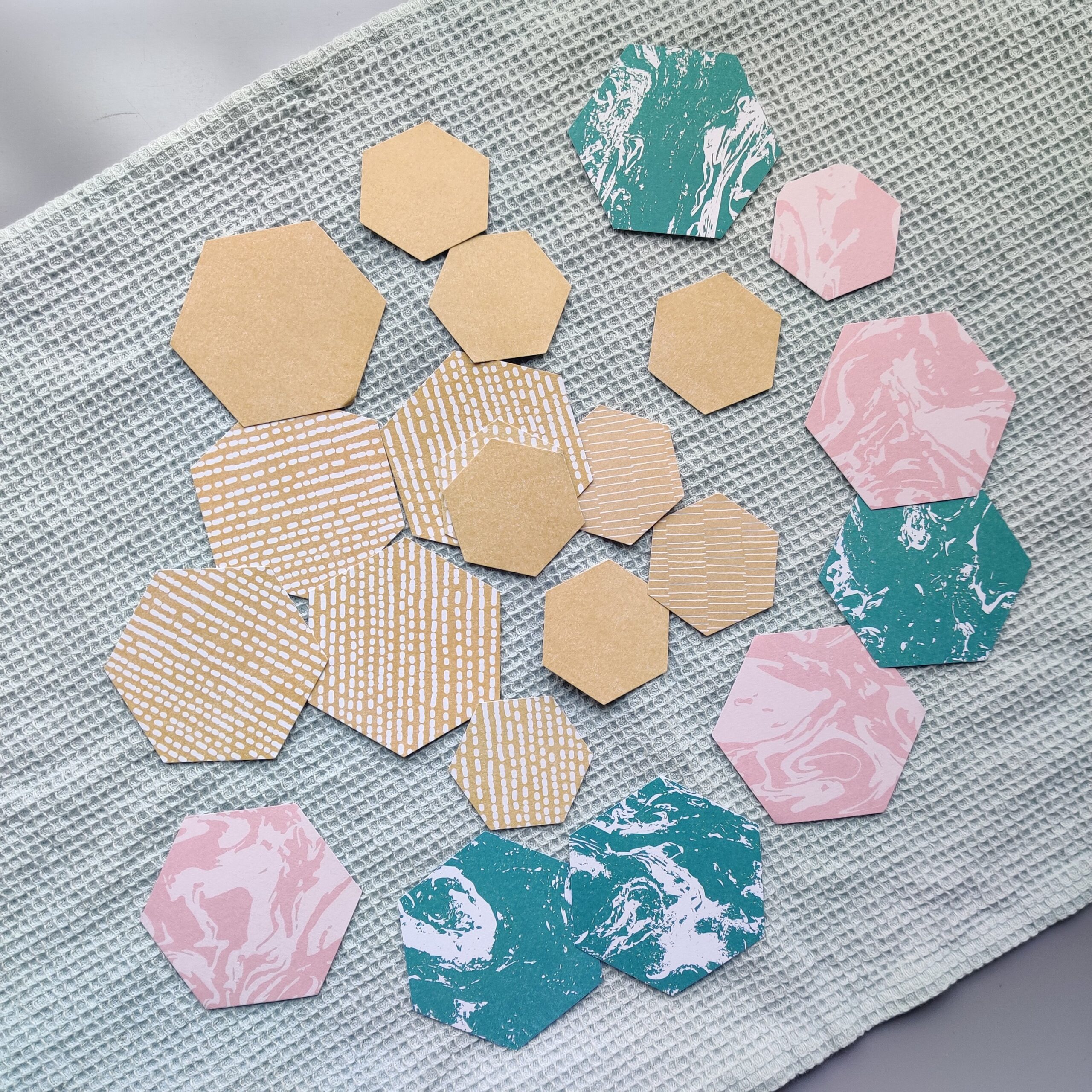 Papierset | petto, yellow, pink